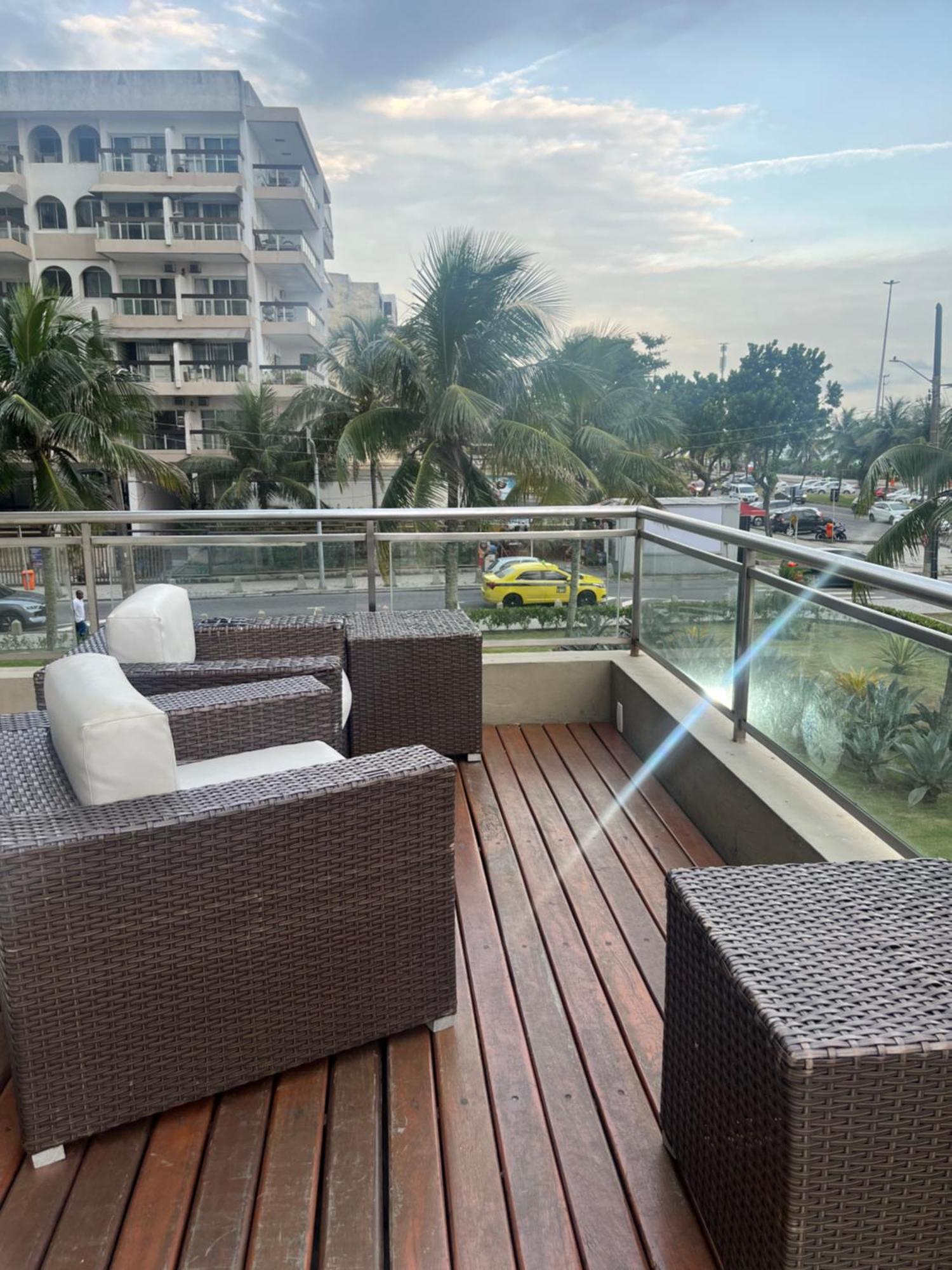 Apto Barra Da Tijuca Frente Pro Mar ริโอเดจาเนโร ภายนอก รูปภาพ